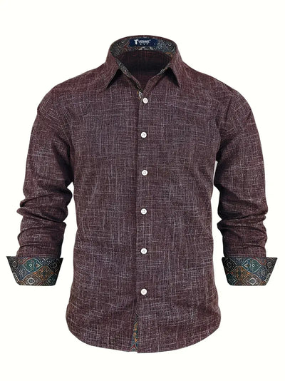 Braden | Long Sleeve Button-Up Shirt
