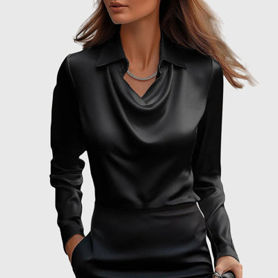 Naomi | Elegant Satin Blouse