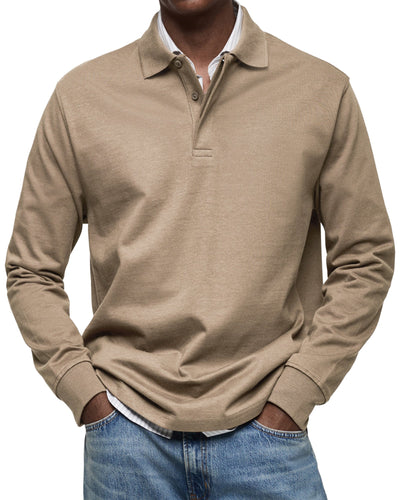 Alexandre | Casual Long Sleeve Polo