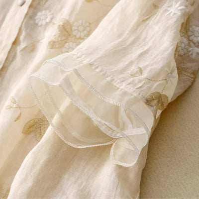 Laurienne™ | Embroidered blouse