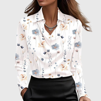 Naomi | Elegant Satin Blouse