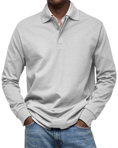 Alexandre | Casual Long Sleeve Polo
