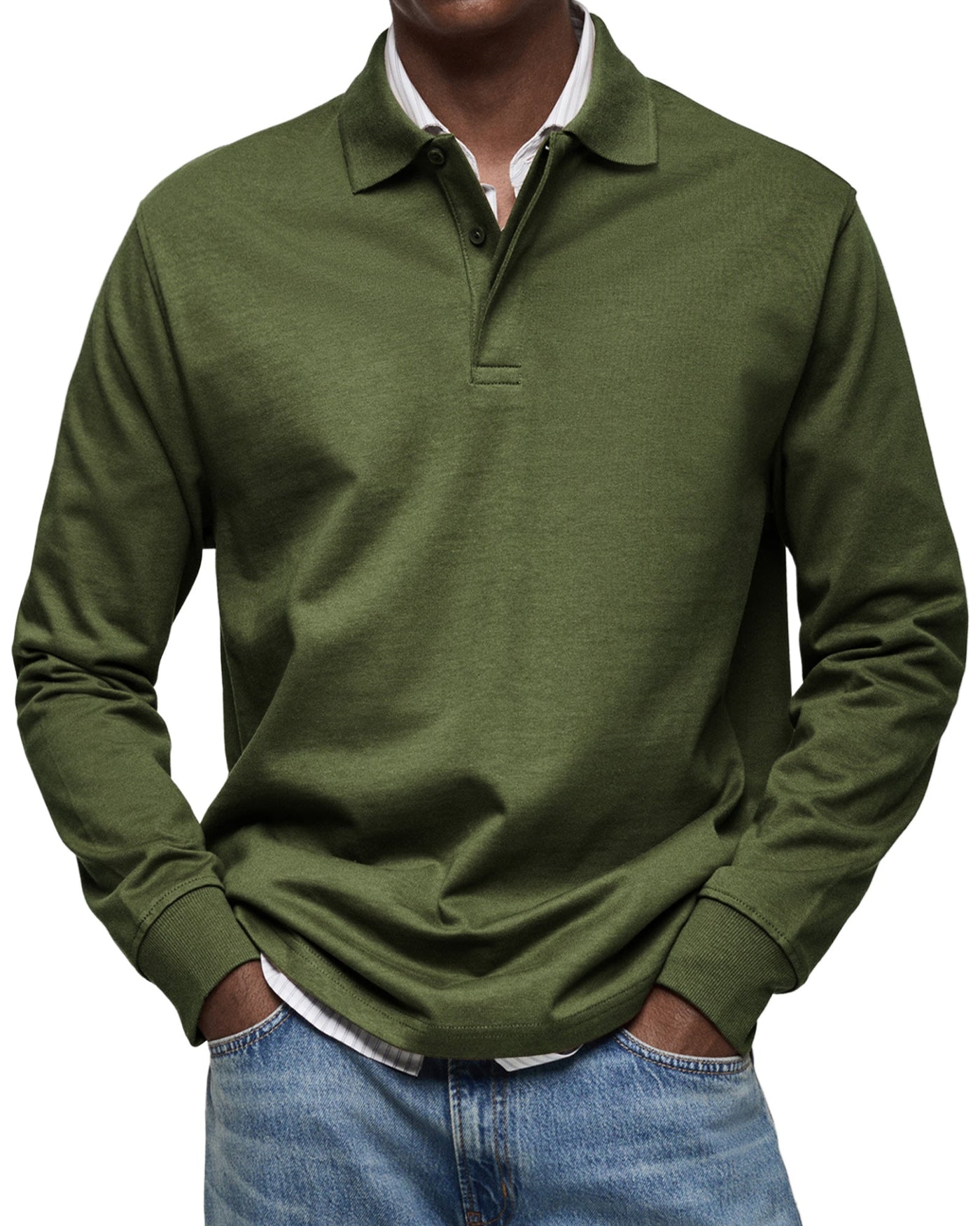 Alexandre | Casual Long Sleeve Polo