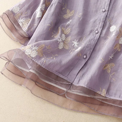 Laurienne™ | Embroidered blouse