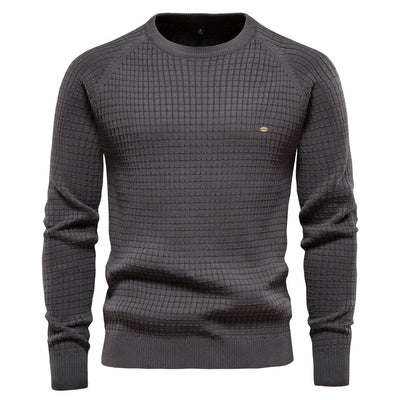 Heath | Men's Sweater with diamond pattern