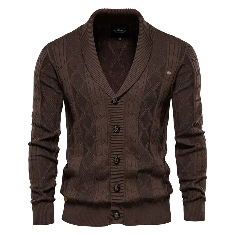 Corey | Men's button-up cardigan