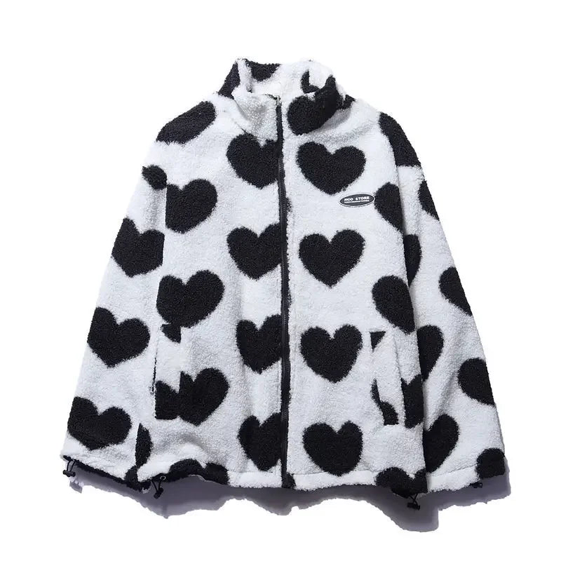 Alveena | Reversible Heart Jacket