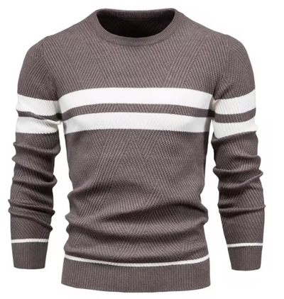 Callum | Stylish men's Sweater with herringbone pattern