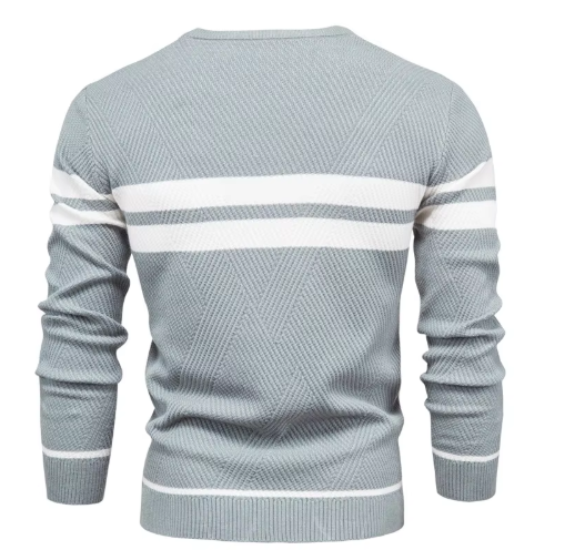 Callum | Stylish men's Sweater with herringbone pattern