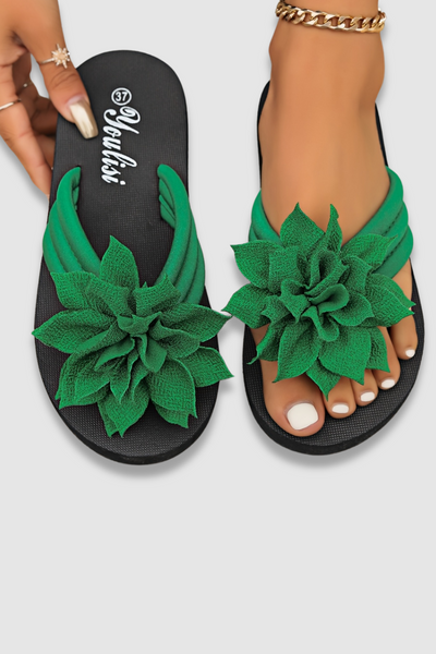 Eulalie | Floral Comfort Sandals