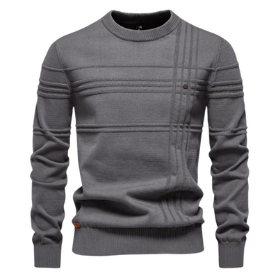 Rylan | Stylish men's sweater with checkered design