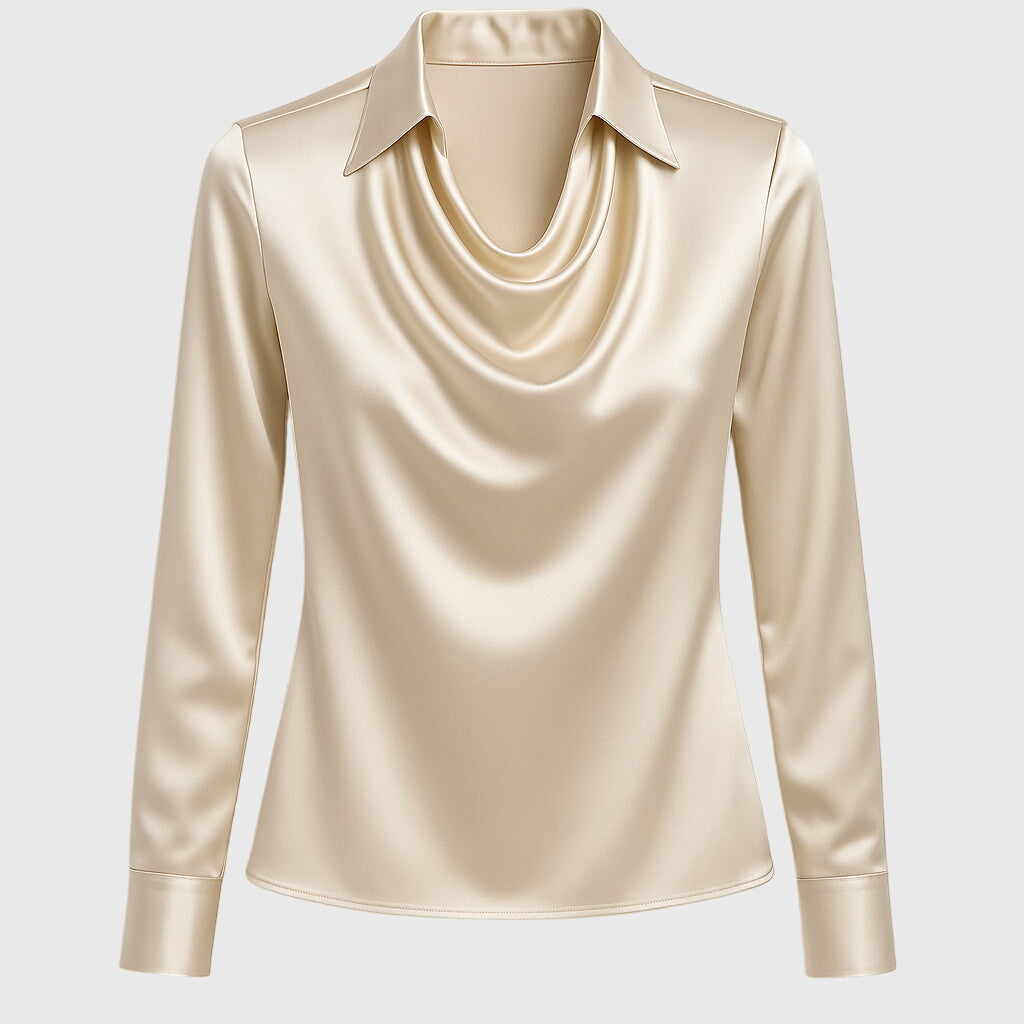 Naomi | Elegant Satin Blouse