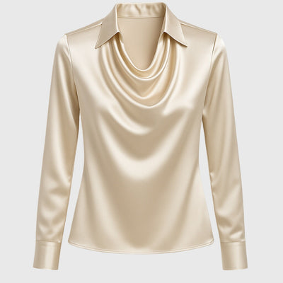 Naomi | Elegant Satin Blouse