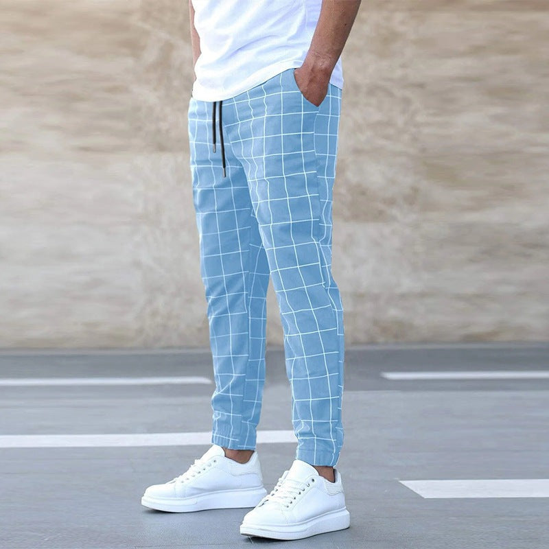 Colombo | Men's Checked Jogger Trousers