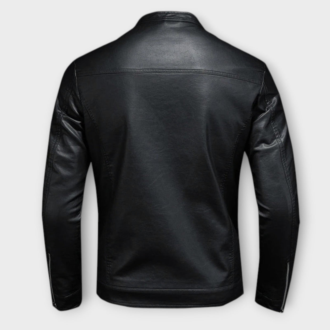 Harvey | Fitted Leather Jacket